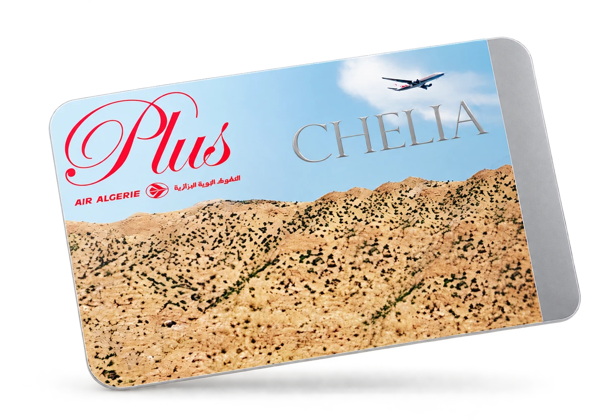 Carte Air Algérie Plus Chélia